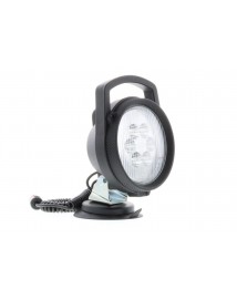 CARBONLUX - Phare de travail LED CARBONLUX rond diam 164mm magnetique avec ventouse et cable spiralé