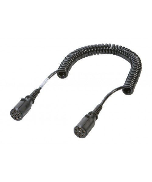 C7P - Câble spiralé pour remorques 24N+Prise Surm Lg 3.5M