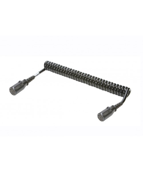 C7P - Câble spiralé 7P/24V Type N Euro 6 125°