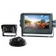 Systèmes caméras filaires - Kit complet filaire HD 720P avec écran 7" et caméra alu noire