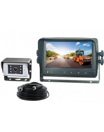 Systèmes caméras filaires - Kit complet filaire HD 720P avec écran 7" et caméra inox