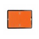 PLAQUE ORANGE PLIABLE 300X400