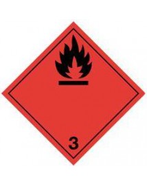 PLAQUE DANGER 300X300 LIQUIDE INFLAMMABLES