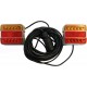 KIT FEUX DE REMORQUE A LED MAGNETIQUES