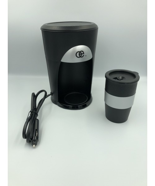 Cafetière 1 tasse à dosette 12 ou 24 V - ATTENTION: 12V marche que en 12V,  24V marche que en 24V - La Boutique de la Route