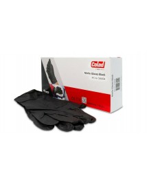 boites 60 gants jetables nitrile noirs - taille xl