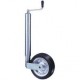 Roue jockey jante acier 60mm course de 250mm grande roue 400kg