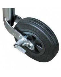 Roue jockey AL-KO jante PVC 48mm avec blocage de la roue 150kg