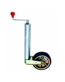 Roue jockey AL-KO jante acier 60mm course de 265mm 500kg