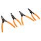 JEU PINCES CIRCLIPS - 4 PCS