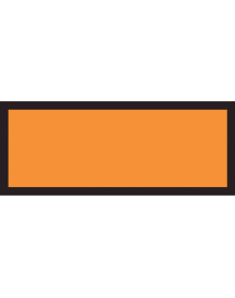 Panneau orange NSB - Format 300 x 120