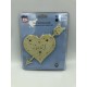 Coeur lumineux a leds Bleu 24V