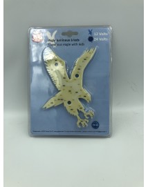 Aigle lumineux a leds Bleu 24V