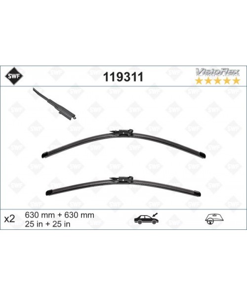BALAIS ESSUIE-GLACE SWF IVECO