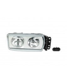 Phare droit IVECO, sans moteur électrique, sans ampoules