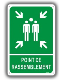 Panneau point rassemblement