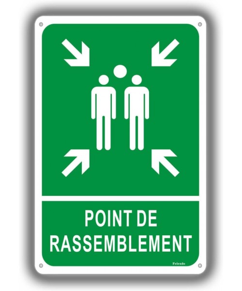 Panneau point rassemblement