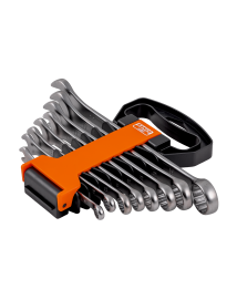 Jeu de clés mixtes plates métriques 8 pcs/étui plastique