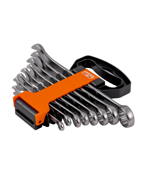 Jeu de clés mixtes plates métriques 8 pcs/étui plastique