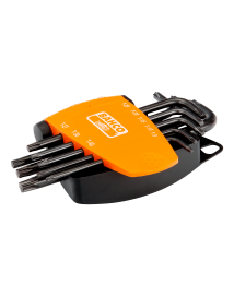 Jeu de clés mâles TORX - 8 pcs