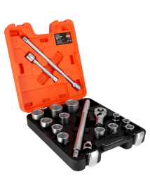 Jeu de douilles 6 pans 34/"