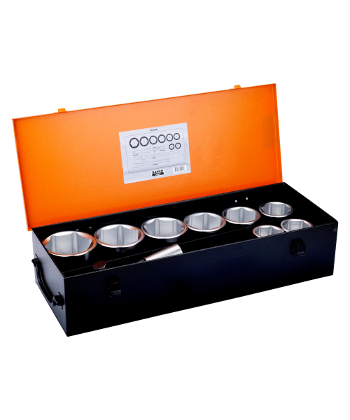 COFFRET DOUILLES 6 pans 1"