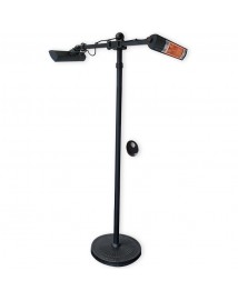 Radiant électrique halogène sur mât REH 3000 TLC.2