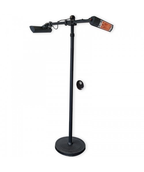 Radiant électrique halogène sur mât REH 3000 TLC.2