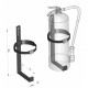 Support extincteur 6Kg rouge - I800700