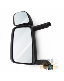 Rétroviseur principal et grand angle SCANIA 4 - Électrique et manuel - 250 mm - 24 V - Gauche