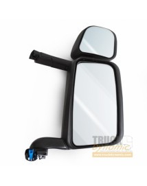 Rétroviseur principal et grand angle SCANIA 4 - Électrique et manuel - 250 mm - 24 V - Gauche