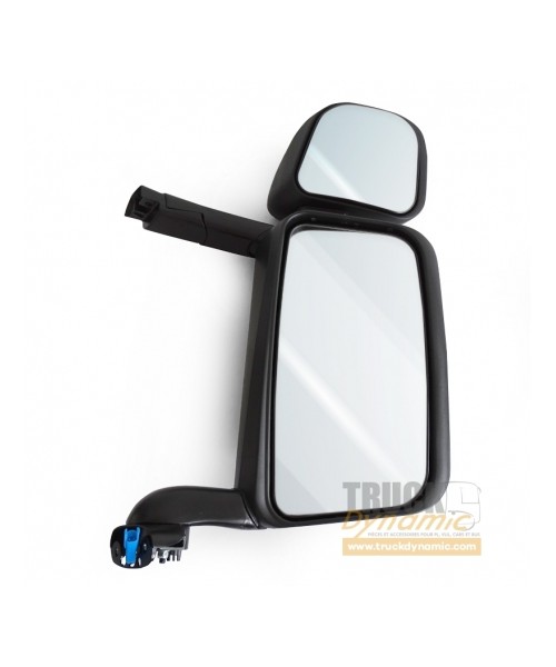 Rétroviseur principal et grand angle SCANIA 4 - Électrique et manuel - 250 mm - 24 V - Gauche