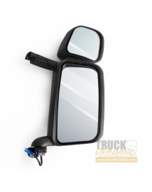 Rétroviseur principal et grand angle SCANIA 4 - Électrique et manuel - 250 mm - 24 V - Gauche