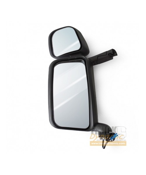 Rétroviseur principal et grand angle SCANIA 4 - Électrique et manuel - 250 mm - 24 V - Gauche