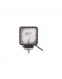 Phare de travail carré 8 leds - 10/30 Volts -