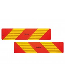2 Plaques ECE 70/01 Alu 1 mm 565 x 130