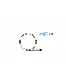 CP - Câble plat optionnel avec connecteur 2 voies pour repiquage sur feu arrière LC8 16 m