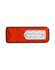 LC12 LED - Feu arrière LED Droit 24V, connecteurs additionnels