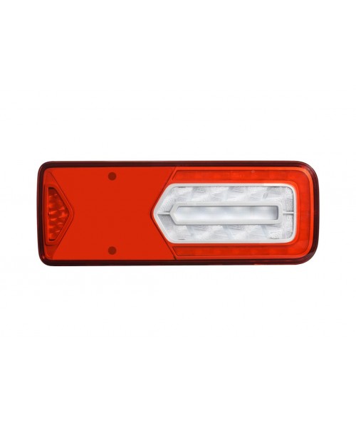 LC12 LED - Feu arrière LED Droit 24V, connecteurs additionnels
