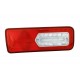 LC12 LED - Feu arrière LED Droit 24V, Conn additionnels, catadioptre
