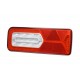 LC12 LED - Feu arrière LED Gauche 12V, Conn additionnels, triangle