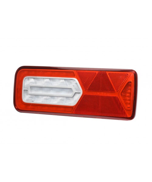 LC12 LED - Feu arrière LED Gauche 12V, Conn additionnels, triangle