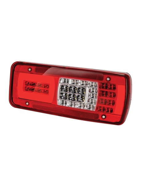 LC11 LED - Feu arrière LED Droit avec connecteur HDSCS 8 voies Latéral IVECO