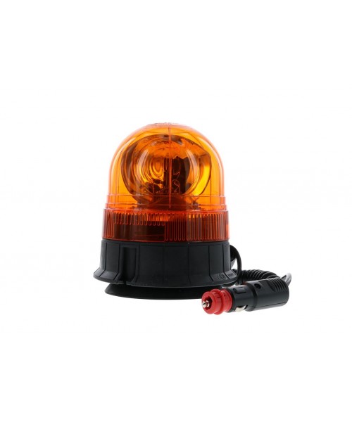 VEGA - Gyrophare VEGA magnetique 1 ventouse, avec ampoules H1 12 et 24V fournies