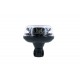 PEGASUS LED - Gyrophare led PEGASUS FLEXY AUTOBLOK, 3 fonctions (rotatif, flash, double flash), cabochon cristal, LED ambre