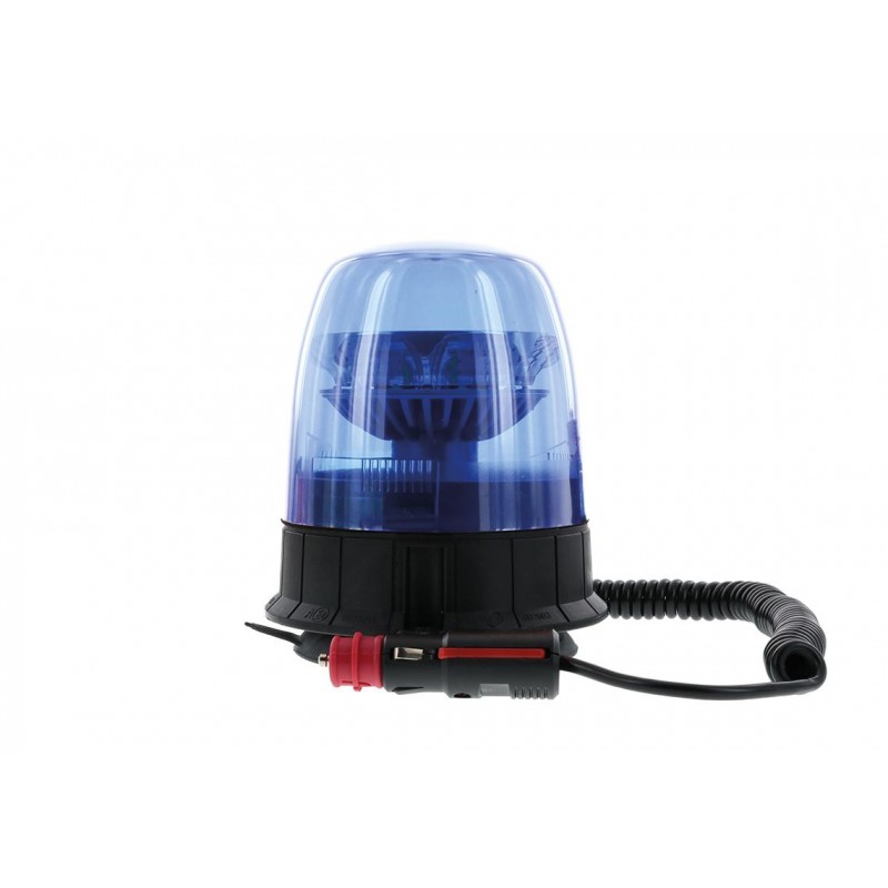 ATLAS LED - Gyrophare led ATLAS tige DIN lumière flash bleu - APVI