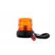 FRESNEL LED - Gyrophare FRESNEL LED, magnetique avec ventouse, ambre, lumière DOUBLE FLASH